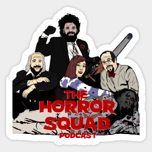 The Horror Squad TCM 2 Inspired Logo Sticker